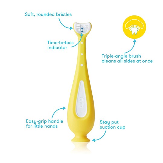 Fridababy - Grow With Me Training Toothbrush Set image number 6
